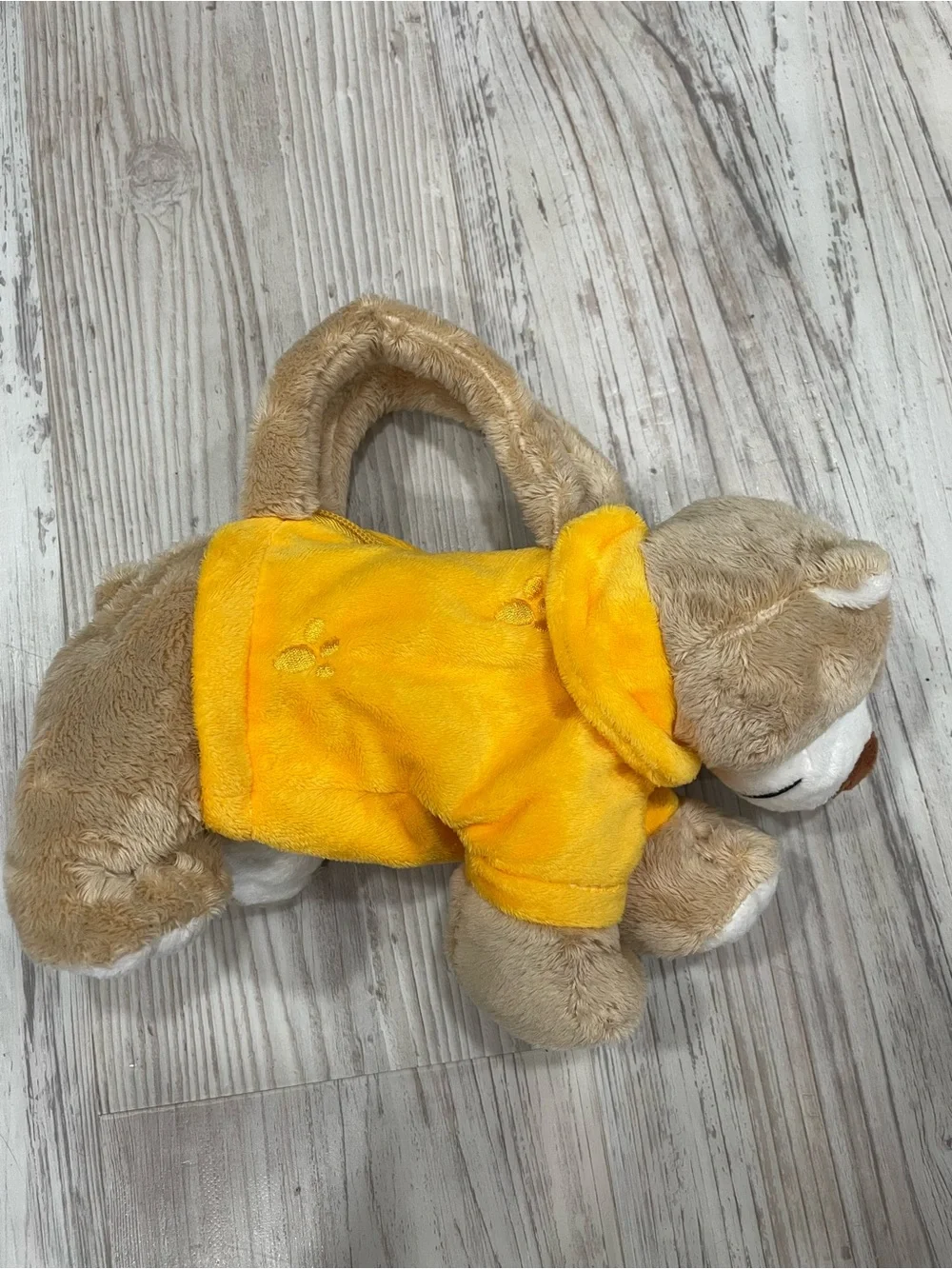 Plush Small Bear Toy Tote
